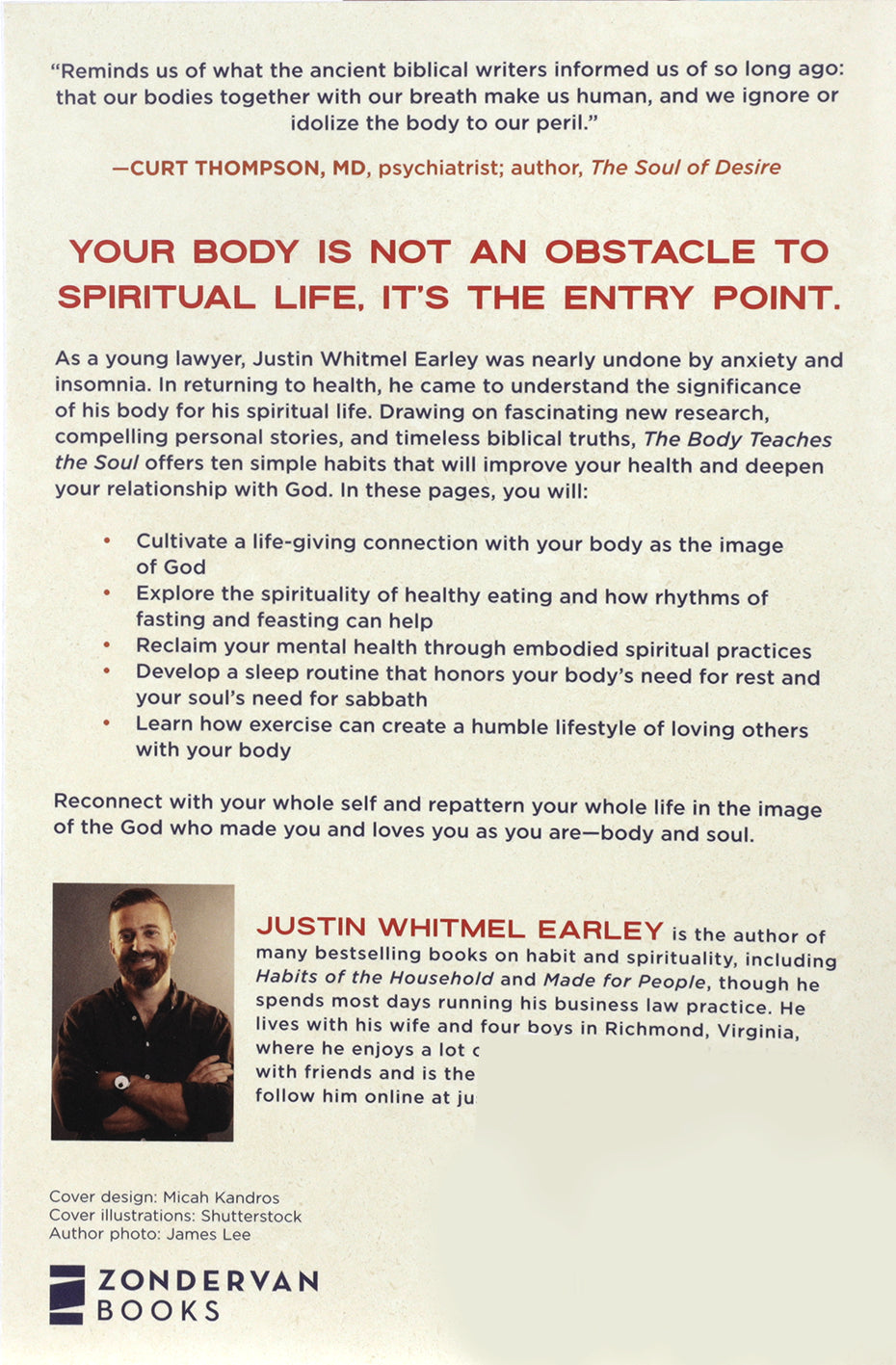 The Body Teaches the Soul: Ten Essential Habits to Form a Healthy and Holy Life