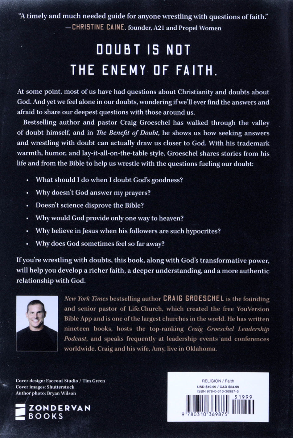 The Benefit of Doubt: How Confronting Your Deepest Questions Can Lead to a Richer Faith
