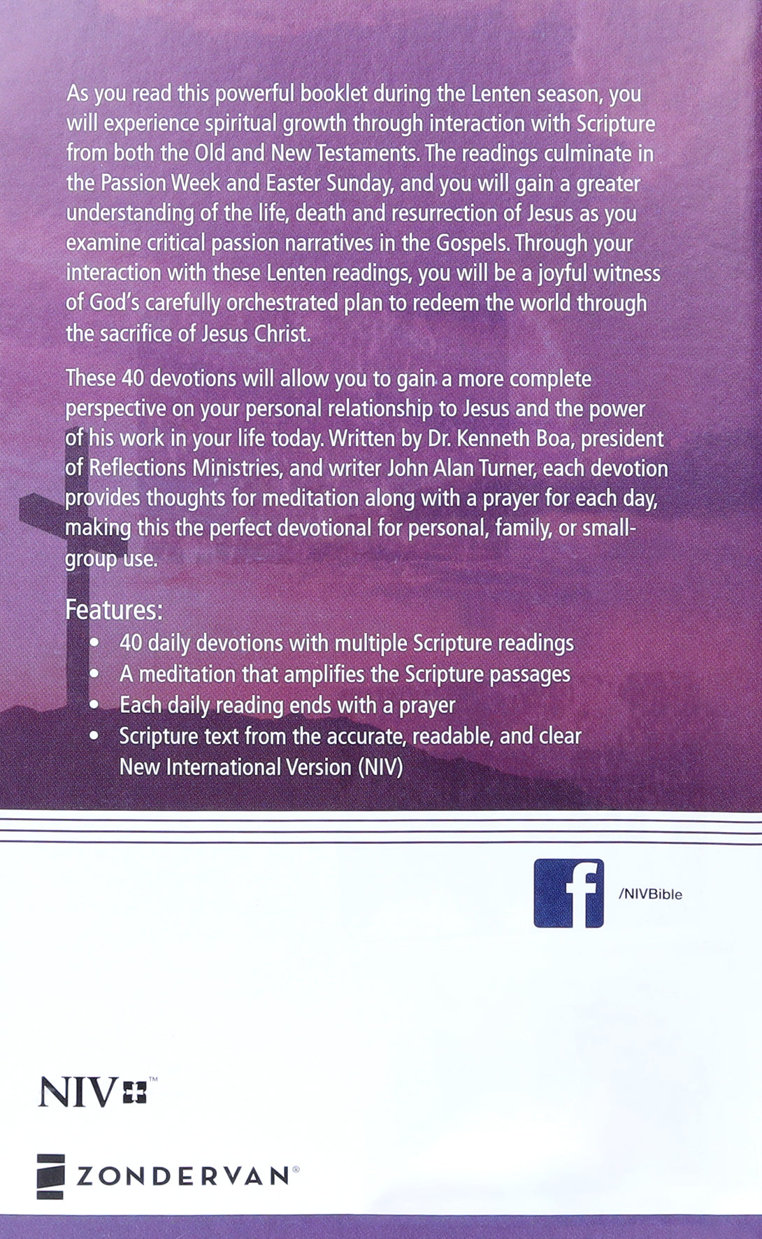 Once-A-Day 40 Days to Easter Devotional