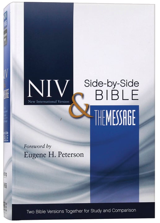 NIV the Message Parallel Bible (Black Letter Edition)