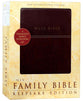 NIV Family Bible Keepsake Edition Burgundy (Red Letter Edition)