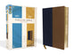 Niv/Kjv Side-By-Side Bible Large Print Navy/Tan (Black Letter Edition)