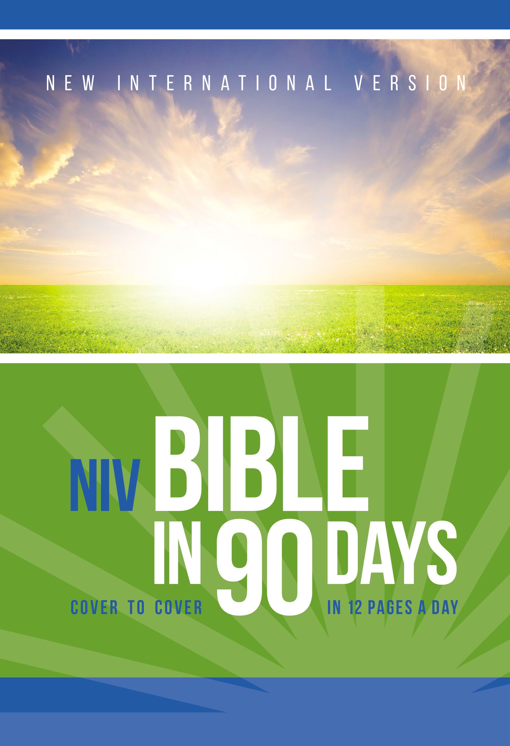 NIV Bible in 90 Days (Black Letter Edition)