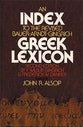 Index Bauer/Arndt/Gingrich Grk Lex