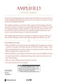 Amplified Study Bible Brown (Black Letter Edition)