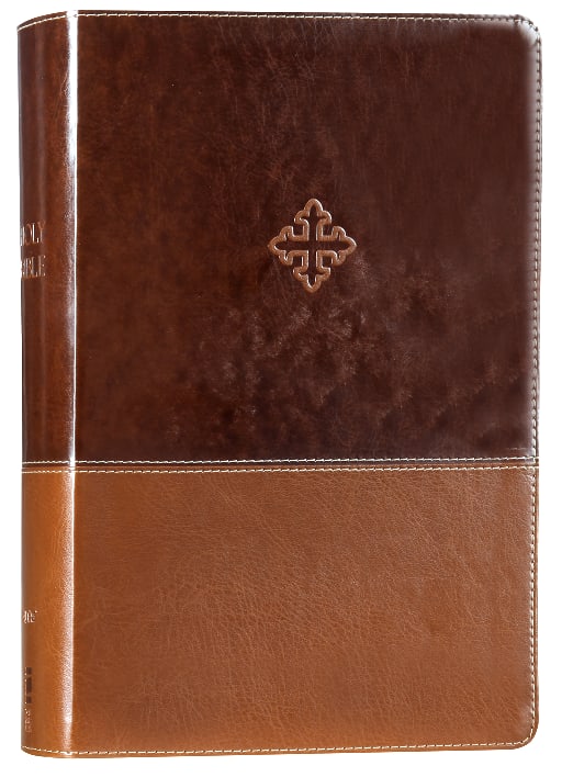 Amplified Study Bible Brown (Black Letter Edition)