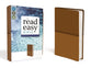 NIV Read Easy Bible Brown Large Print (Red Letter Edition)