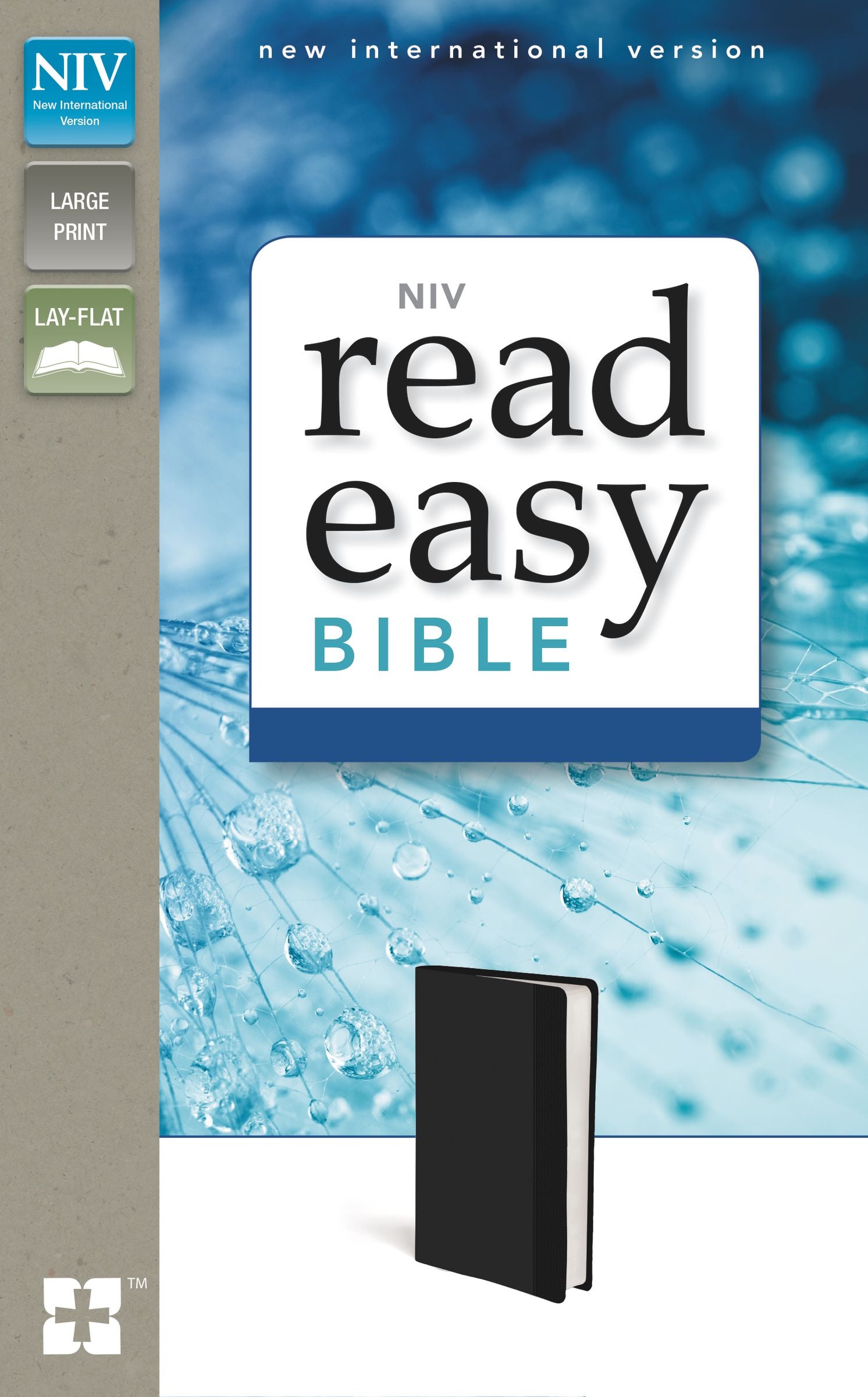 NIV Read Easy Bible Black Large Print (Red Letter Edition)