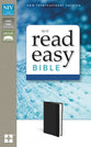 NIV Read Easy Bible Black Large Print (Red Letter Edition)