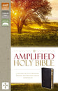Amplified Holy Bible Indexed Black (Black Letter Edition)