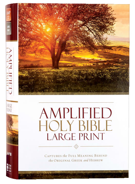 Amplified Holy Bible Large Print (Black Letter Edition)