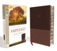 Amplified Study Bible Brown Indexed (Black Letter Edition)