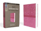 NIV Super Giant Print Reference Bible Pink (Red Letter Edition)