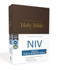 NIV Value Pew and Worship Bible Brown (Black Letter Edition)