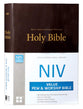 NIV Value Pew and Worship Bible Brown (Black Letter Edition)