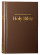 NIV Value Pew and Worship Bible Brown (Black Letter Edition)