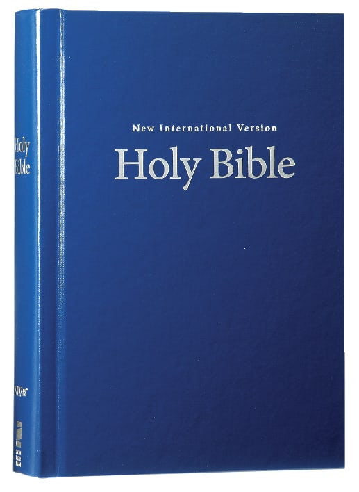 NIV Pew and Worship Bible Blue (Black Letter Edition)