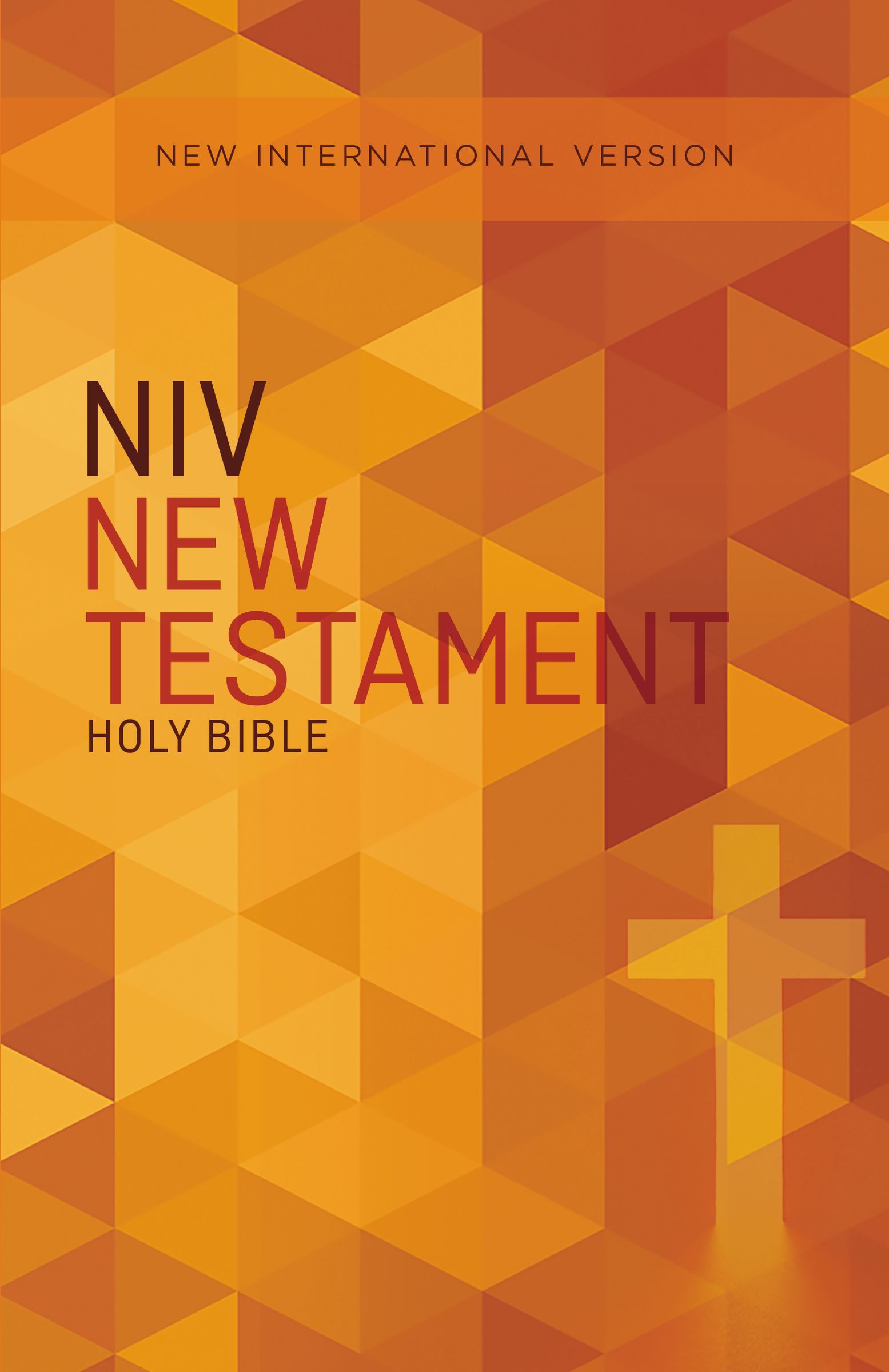 NIV Outreach New Testament Orange Cross (Black Letter Edition)