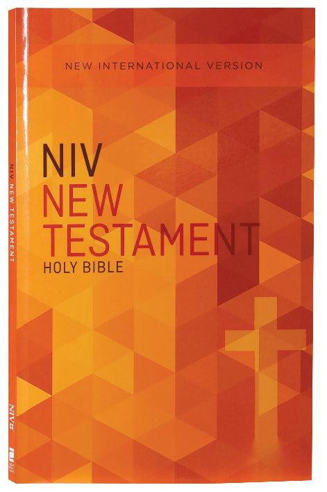 NIV Outreach New Testament Orange Cross (Black Letter Edition)
