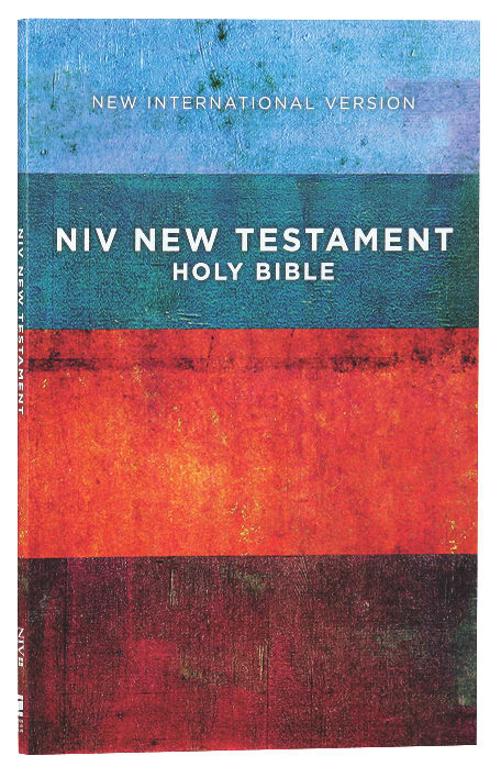 NIV Outreach New Testament Red Blue Stripes (Black Letter Edition)