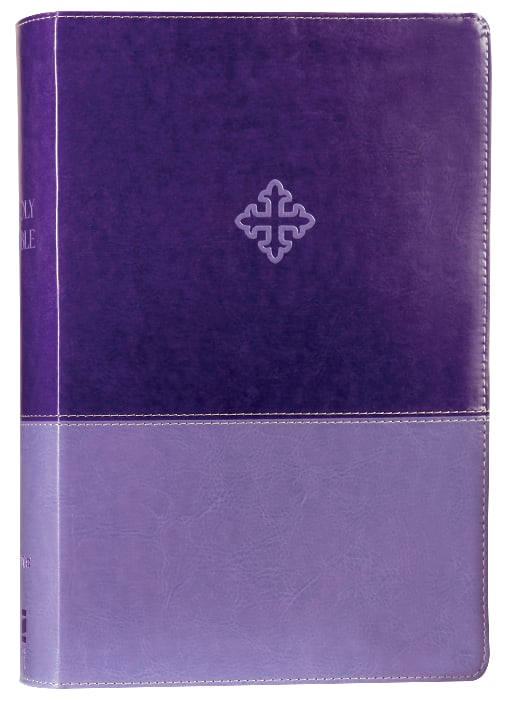 Amplified Study Bible Purple (Black Letter Edition)