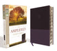 Amplified Study Bible Purple Indexed (Black Letter Edition)