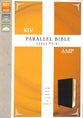 Kjv/Amp Parallel Bible Large Print Black (Kjv Red Letter, Amp Black Letter)