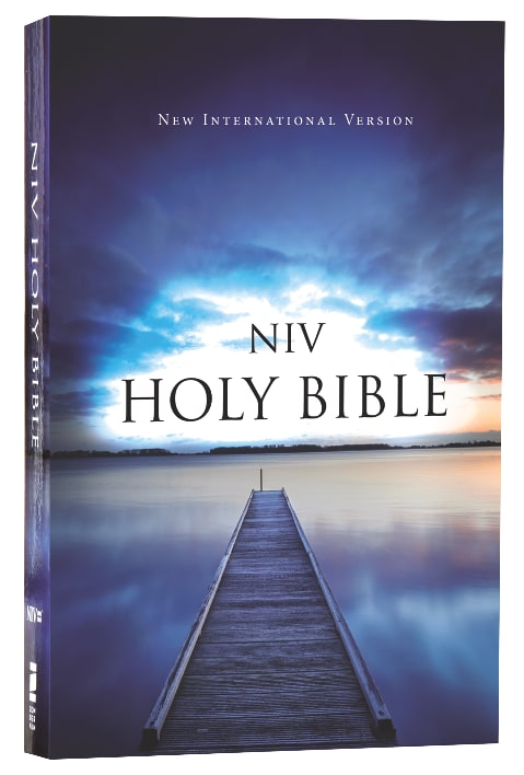NIV Value Outreach Bible Blue Pier (Black Letter Edition)