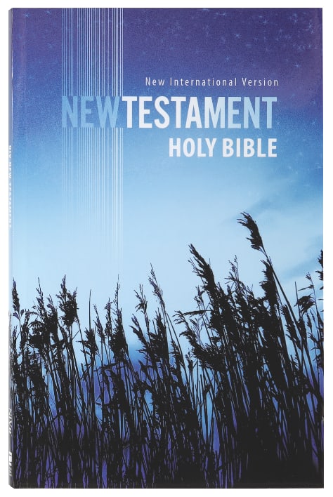 NIV Outreach New Testament Blue Wheat (Black Letter Edition)