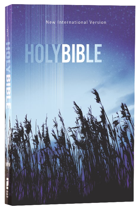 NIV Value Outreach Bible Blue Wheat (Black Letter Edition)