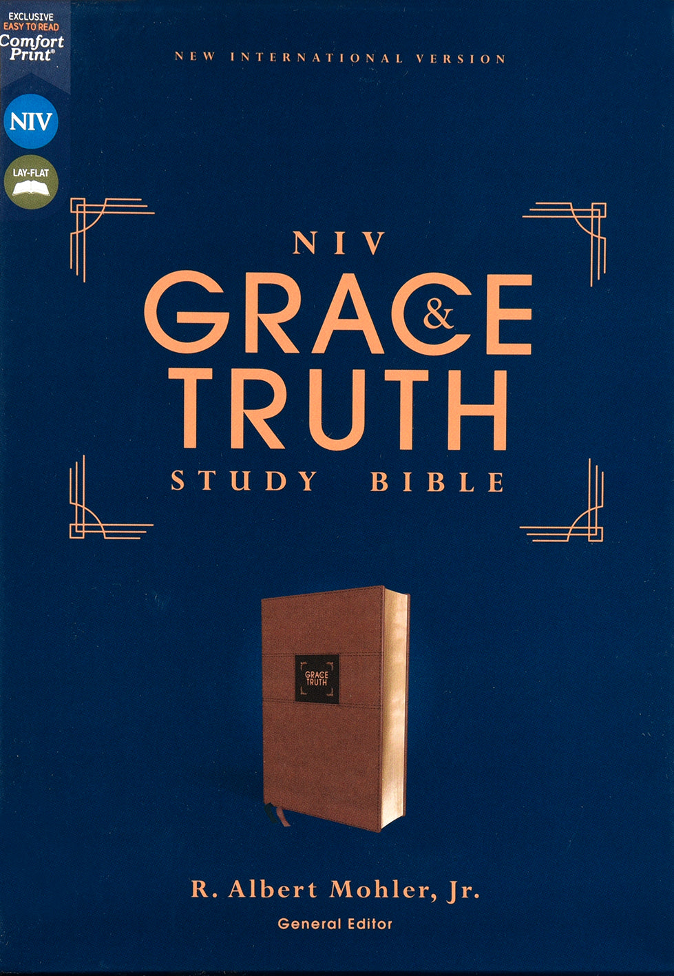 NIV Grace and Truth Study Bible Brown (Red Letter Edition)