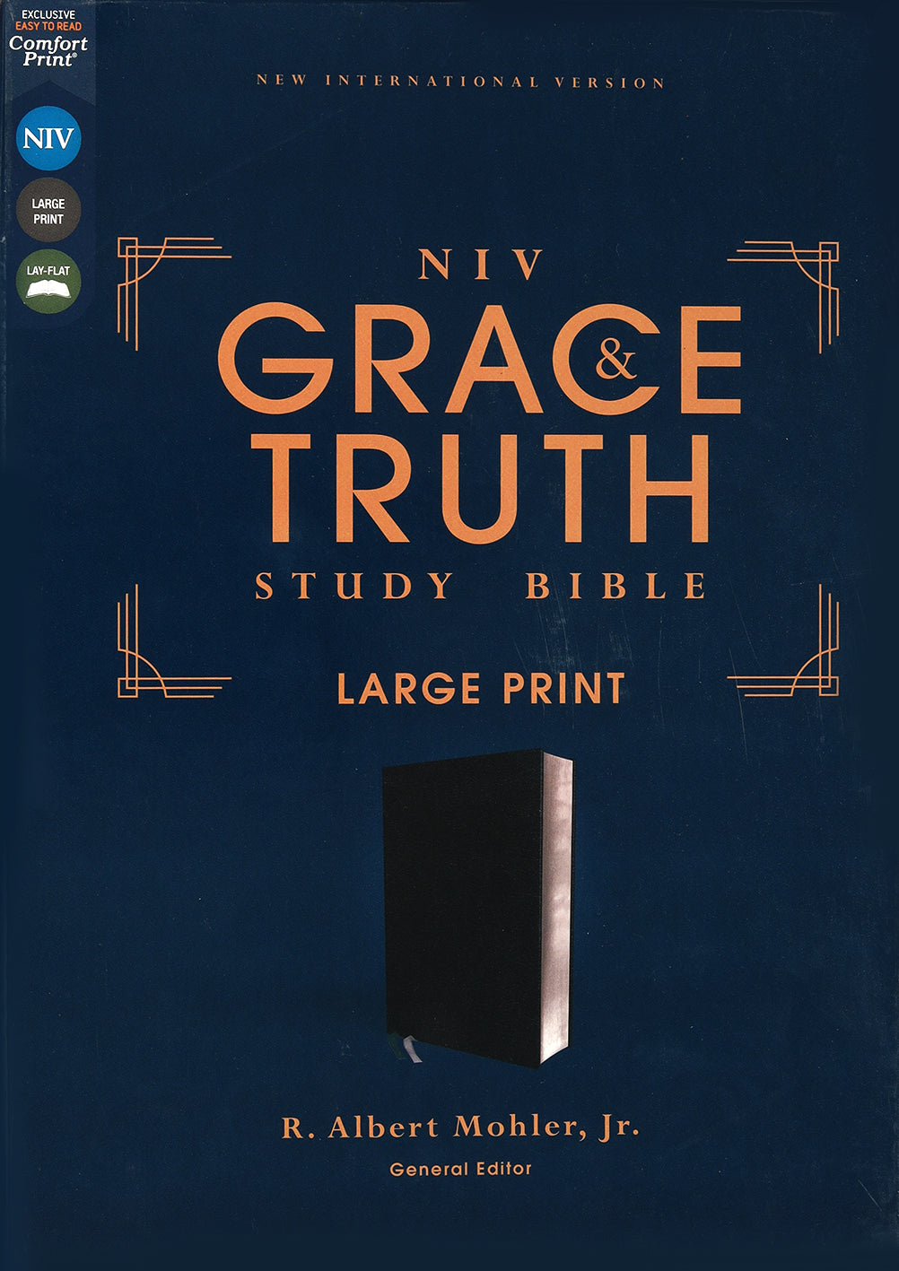 NIV Grace and Truth Study Bible Large Print Black (Red Letter Edition)