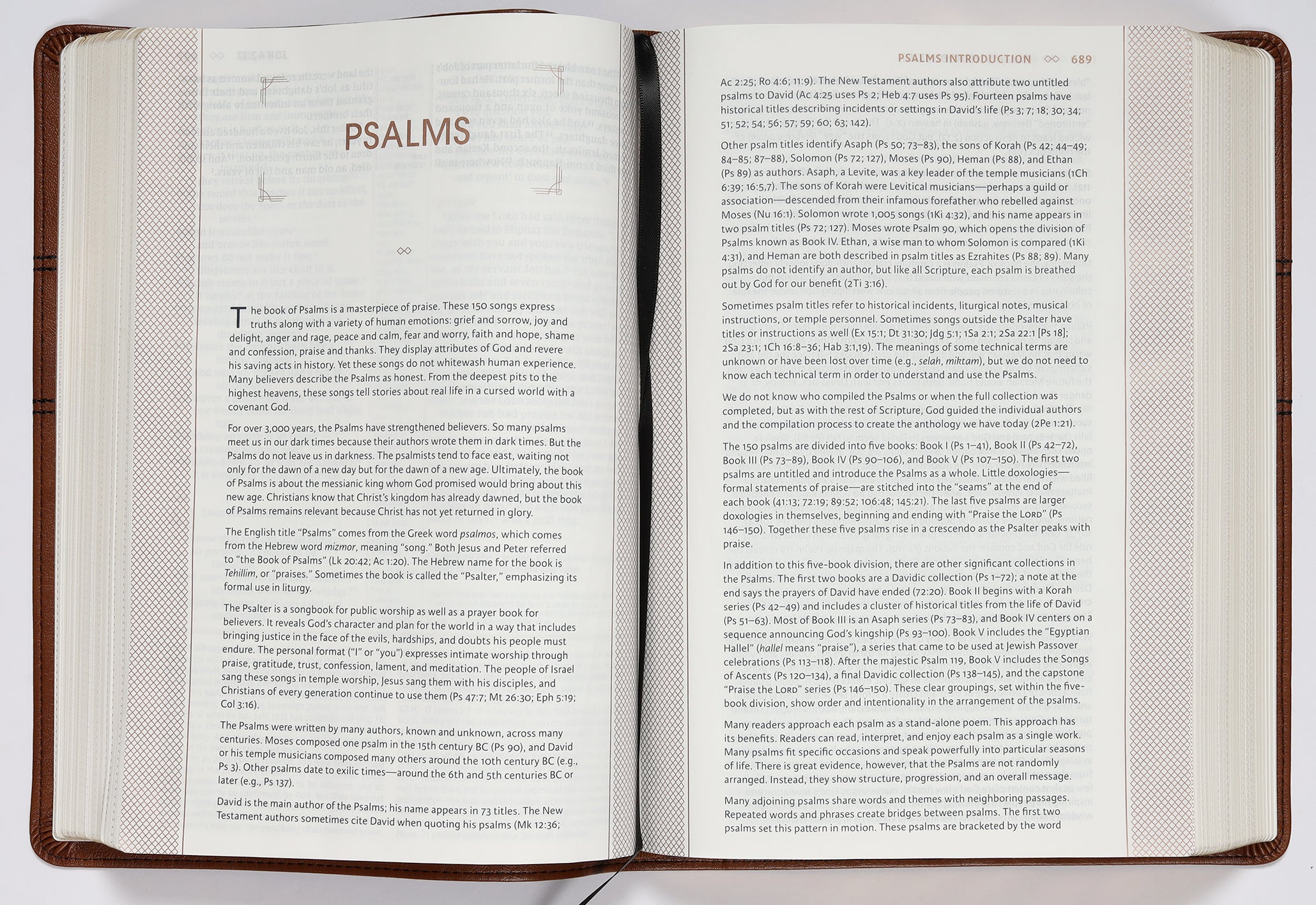 NIV Grace and Truth Study Bible Large Print Brown (Red Letter Edition)