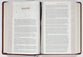 NIV Grace and Truth Study Bible Large Print Brown (Red Letter Edition)