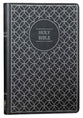 NIV Value Thinline Bible Large Print Gray/Black (Black Letter Edition)