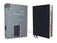 NIV Thinline Bible Navy Indexed (Red Letter Edition)