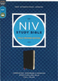 NIV Study Bible Black (Red Letter Edition) Fully Revised Edition (2020)