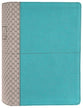 NIV Study Bible Teal/Gray (Red Letter Edition) Fully Revised Edition (2020)