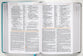 NIV Study Bible Teal/Gray (Red Letter Edition) Fully Revised Edition (2020)