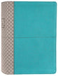 NIV Study Bible Teal/Grey Indexed (Red Letter Edition) Fully Revised Edition (2020)