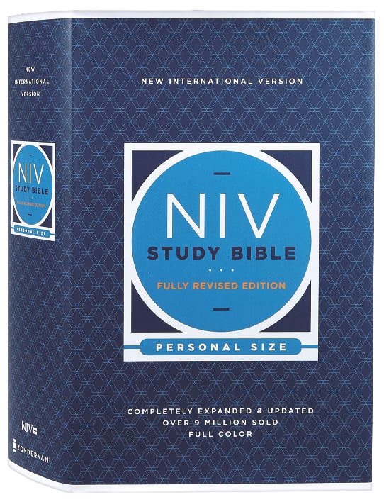 NIV Study Bible Personal Size (Red Letter Edition) Fully Revised Edition (2020)