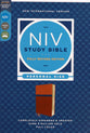 NIV Study Bible Personal Size Brown/Blue (Red Letter Edition) Fully Revised Edition (2020)