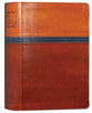 NIV Study Bible Personal Size Brown/Blue Indexed (Red Letter Edition) Fully Revised Edition (2020)