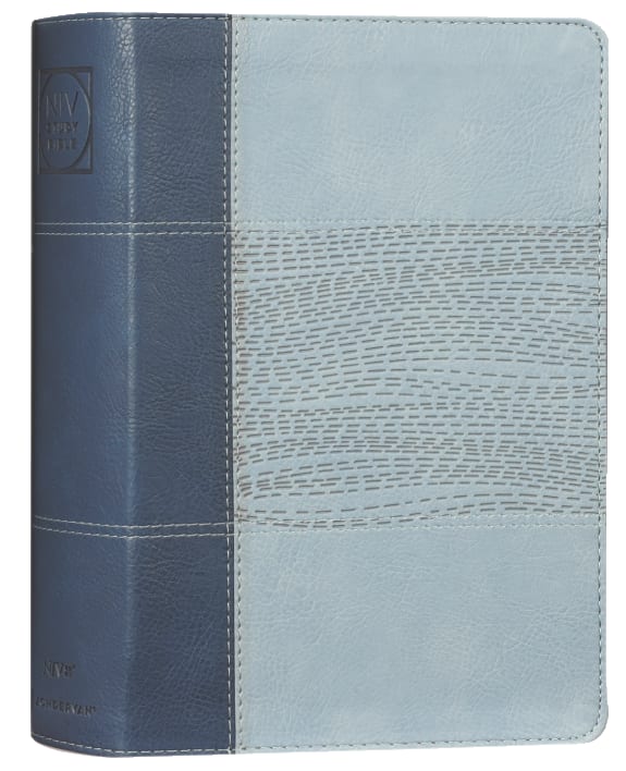 NIV Study Bible Personal Size Navy/Blue (Red Letter Edition) Fully Revised Edition (2020)