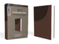 NIV Super Giant Print Reference Bible Brown (Red Letter Edition)