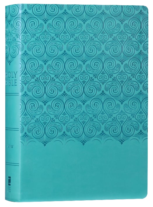 NIV Super Giant Print Reference Bible Blue (Red Letter Edition)