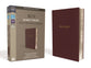 NIV Reference Bible Giant Print Burgundy (Red Letter Edition)