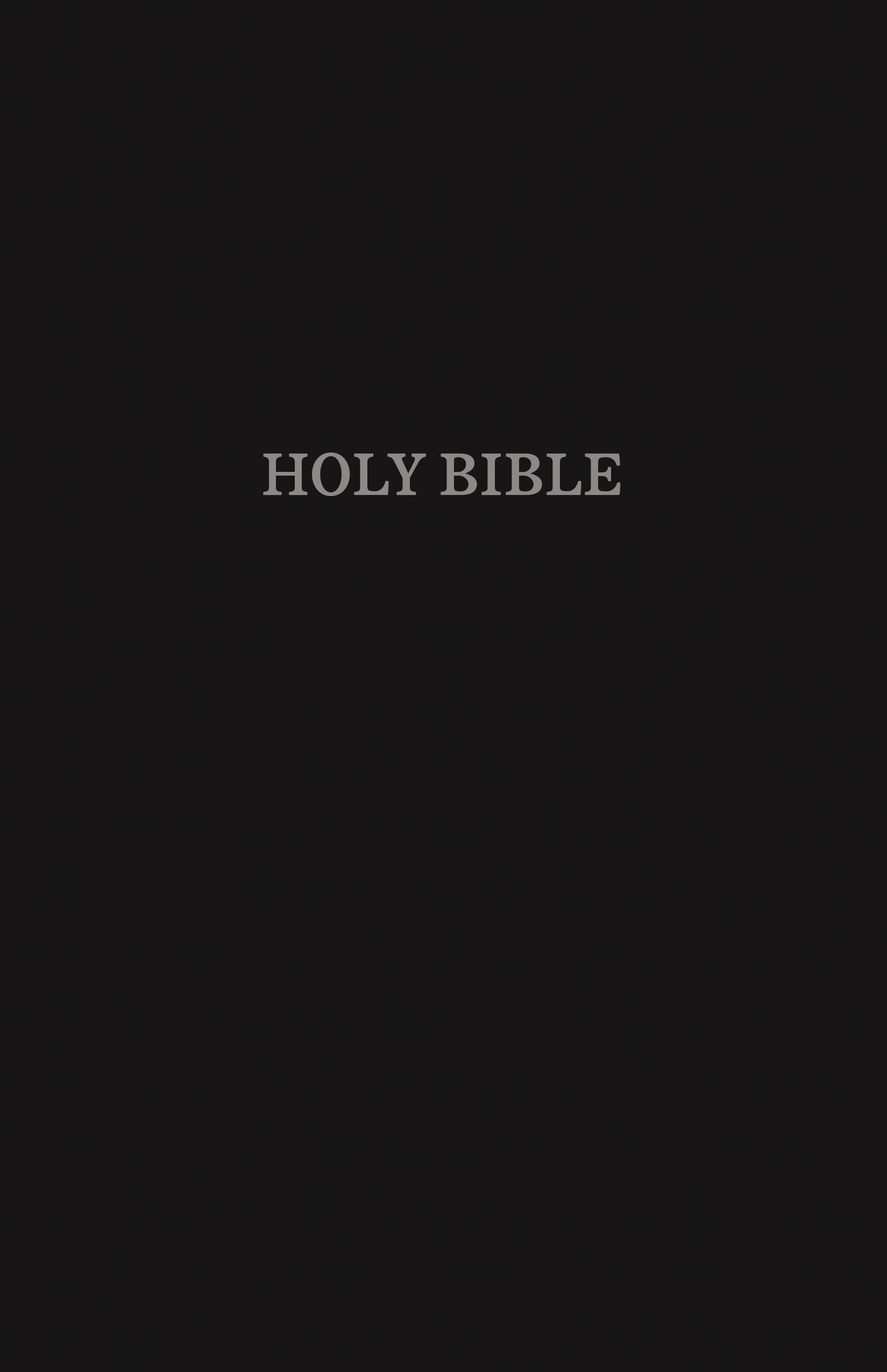 NIV Reference Bible Giant Print Indexed Black (Red Letter Edition)