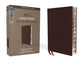NIV Reference Bible Giant Print Burgundy Indexed (Red Letter Edition)