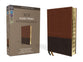 NIV Reference Bible Giant Print Indexed Brown (Red Letter Edition)